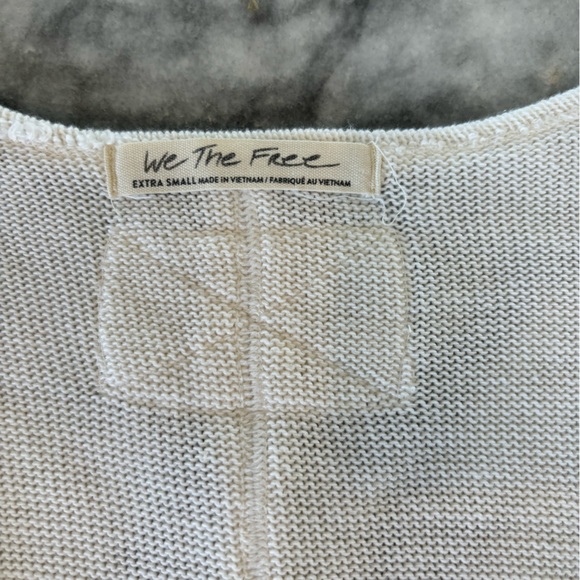 We The Free Come And Get It Knit Long Sleeve Top Sz XS #0352 - Picture 6 of 9